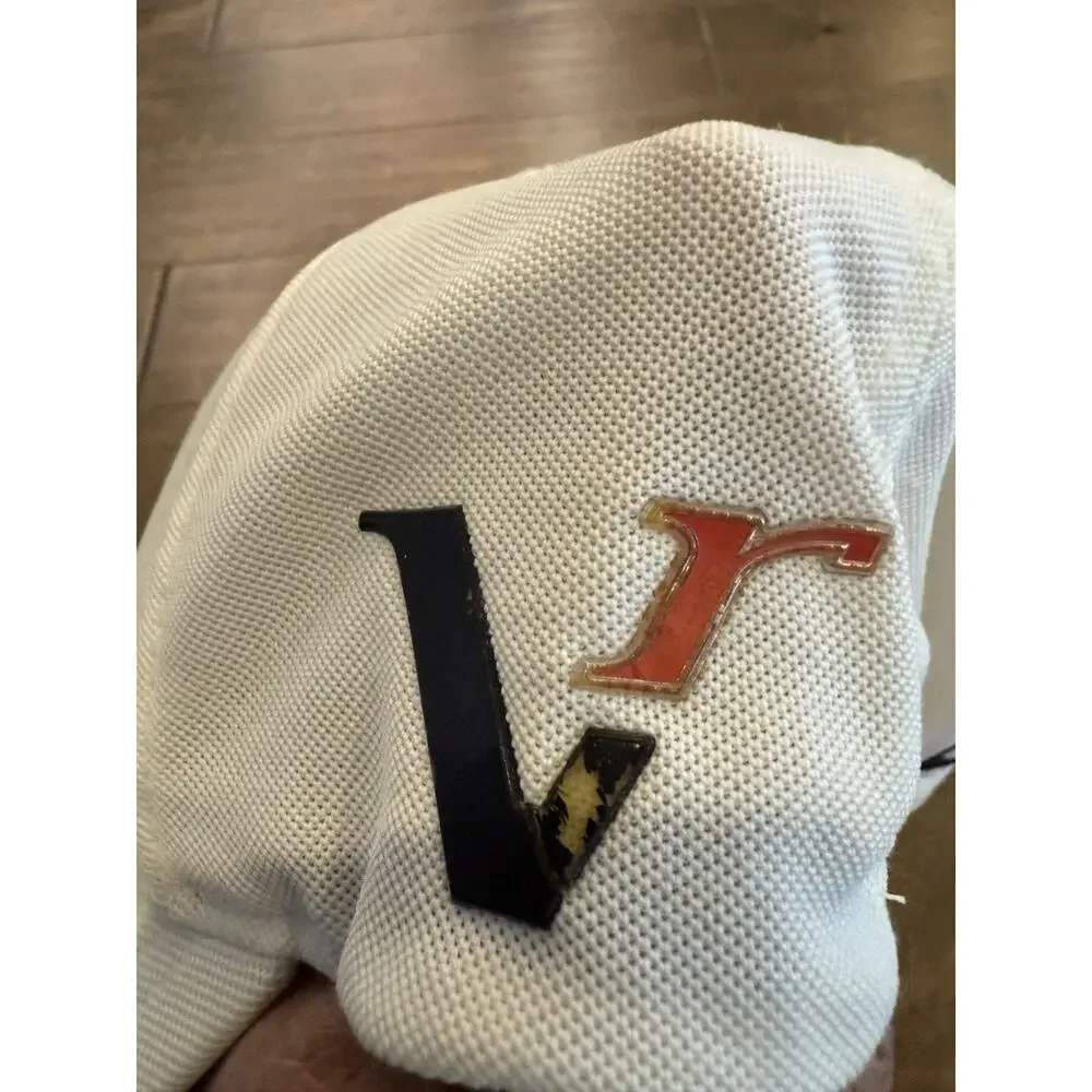 Nike Mens White Tiger Woods TW One Flex Fit VR Fitted Golf Hat Size M/L